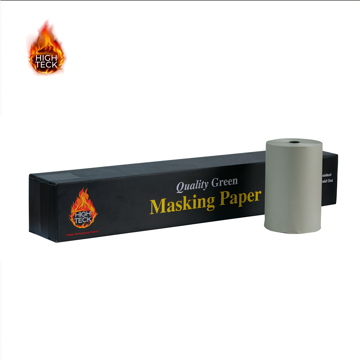 MP150G-9 HIGH TECK MASKING PAPER, 9 IN W X 500 FT L, GREEN, 35 LB BASIS, EACH