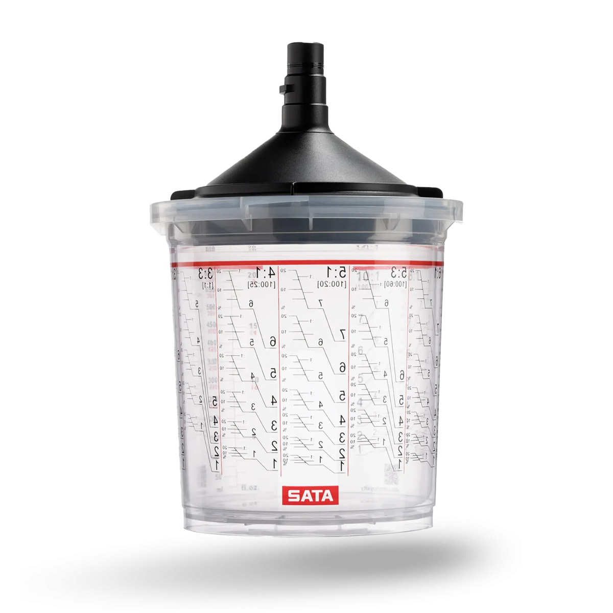SATA LCS 650 ml DISPOSABLE LINER CUPS WITH 200 MICRON FILTERS (PACK OF 50)