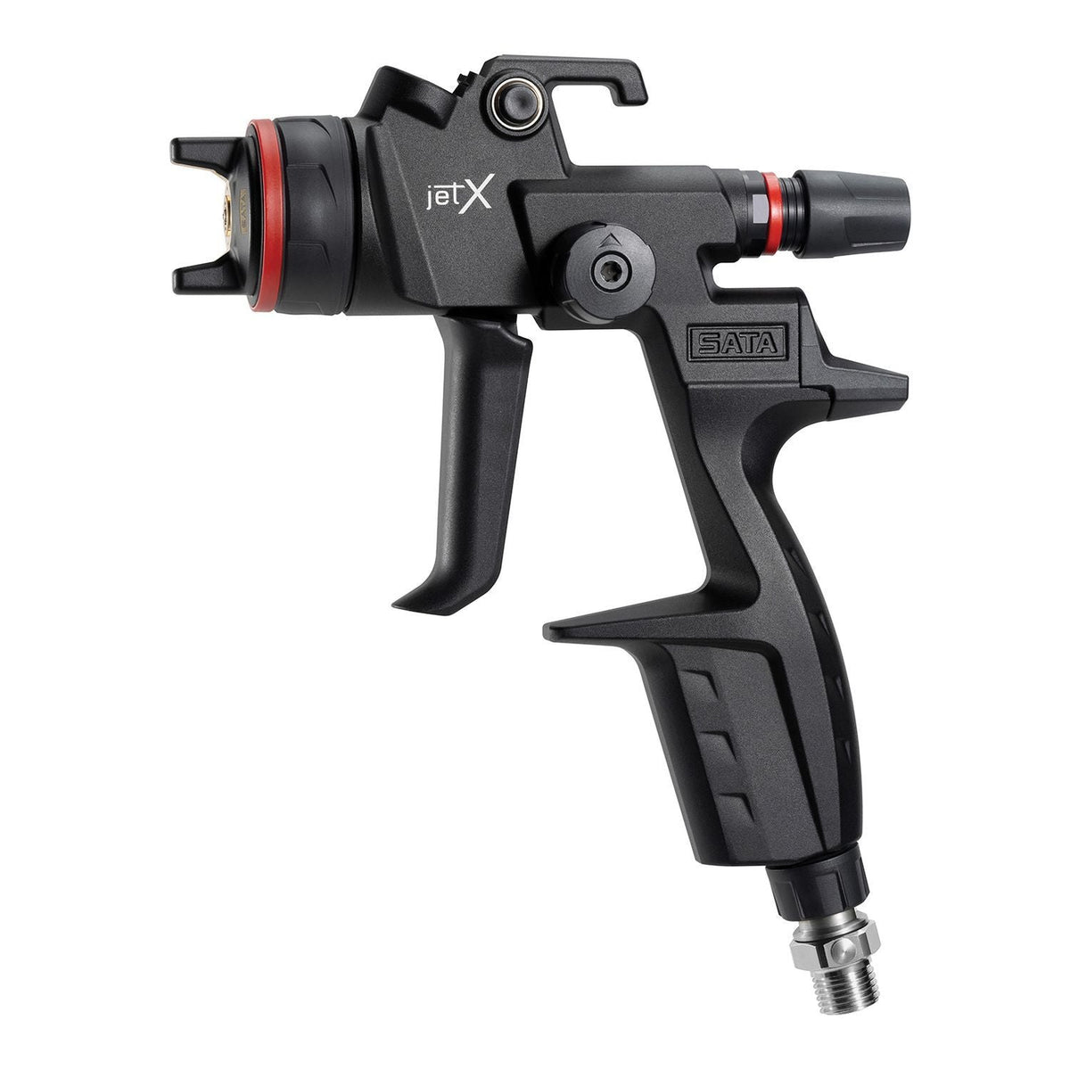 SATA 1200162 Jet X HVLP Spray Gun – 1.2O nozzle with Dig Ready Speed for professional automotive refinishing.