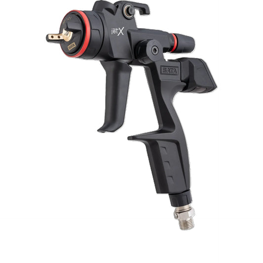 SATA Jet X HVLP Spray Gun 1201938 – professional automotive refinishing spray gun with 1.4I nozzle and Dig Control digital system.