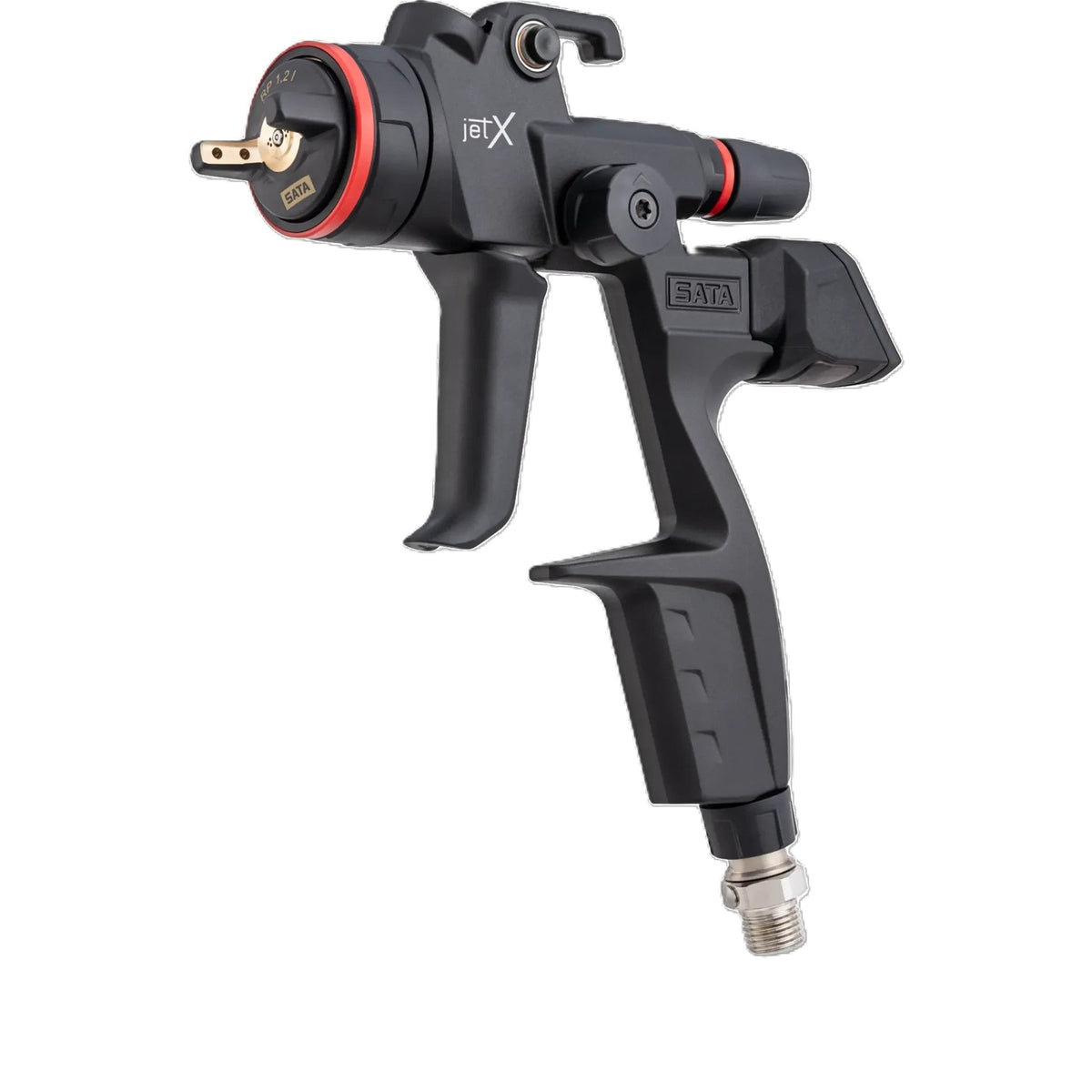 SATA Jet X RP Spray Gun 1201970 – professional automotive refinishing spray gun with 1.4I nozzle and Dig Control digital system.