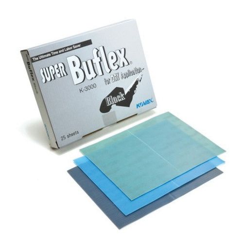 Kovax Super Assilex K3000 Sky Abrasive Sheets – Flexible Surface Prep Box of 25